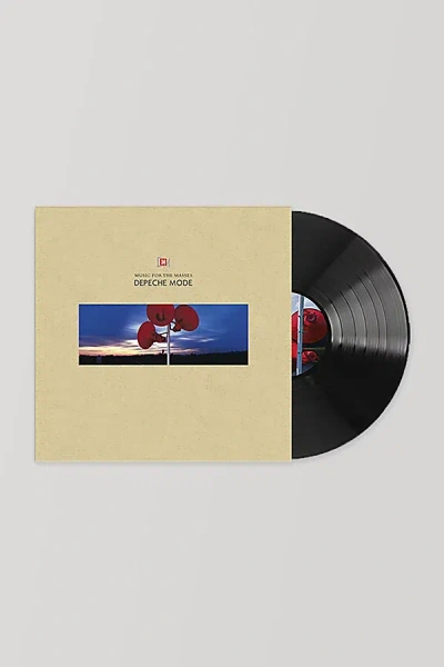 Urban Outfitters Depeche Mode - Music For The Masses Lp In Black At