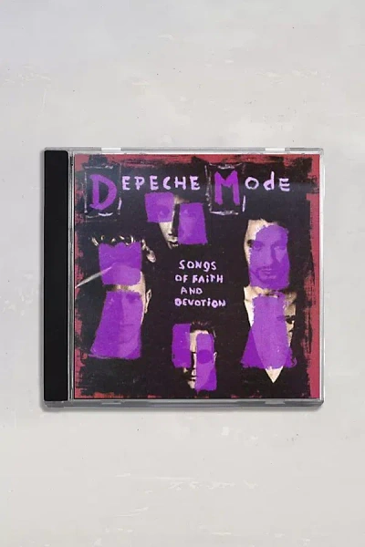 Urban Outfitters Depeche Mode - Songs Of Faith & Devotion Cd In Black At  In Multi