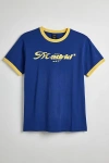 Urban Outfitters Destination Ringer Tee In Blue, Men's At  In Blue