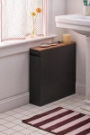 Urban Outfitters Devin Pull-out Bathroom Storage Cabinet In Black At