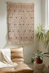URBAN OUTFITTERS DIAH DIAMOND TAPESTRY WALL HANGING IN NEUTRAL AT URBAN OUTFITTERS