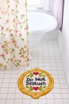 Urban Outfitters Do Not Disturb Frame Bath Mat At