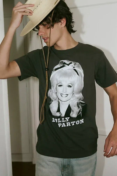 Urban Outfitters Dolly Parton On Tour Graphic Tee In Black, Men's At