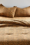 Urban Outfitters Dolores Leopard Patterned Comforter Set In Gold At