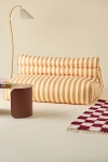 Urban Outfitters Dylan Striped Bean Bag Chair In Light Yellow At