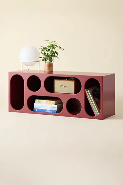 Urban Outfitters Ebba Media Console In Maroon At