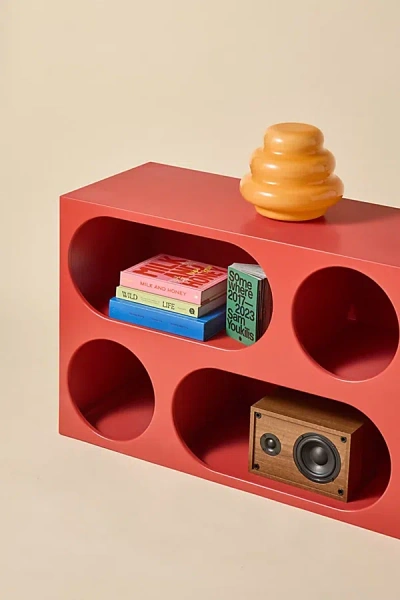 Urban Outfitters Ebba Storage Console In Orange At  In Red