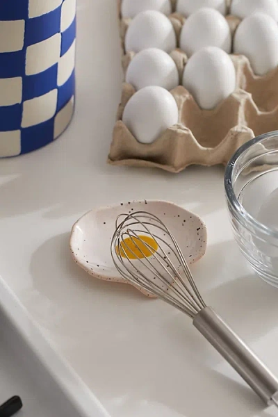 Urban Outfitters Egg Spoon Rest In White At