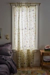Urban Outfitters Ella Floral Window Panel In White At  In Neutral