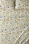 Urban Outfitters Ella Vine Floral Sheet Set In Cream At