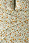 Urban Outfitters Ella Vine Floral Sheet Set In Mint At  In Green