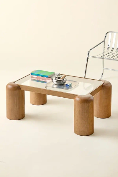 Urban Outfitters Ellie Wood Coffee Table In Coco At  In Brown