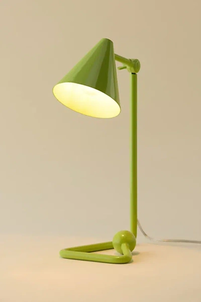 Urban Outfitters Elliott Adjustable Task Table Lamp In Green At