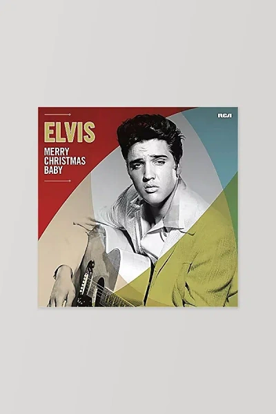 Urban Outfitters Elvis Presley - Merry Christmas Baby Lp In Black At  In Multi