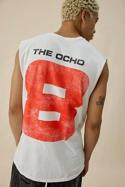 Urban Outfitters Espn Gameday Graphic Muscle Tee In White, Men's At