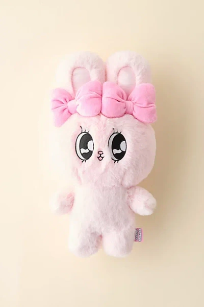 Urban Outfitters Esther Bunny Medium Fuzzy Plushie In Bow Bunny At  In Pink