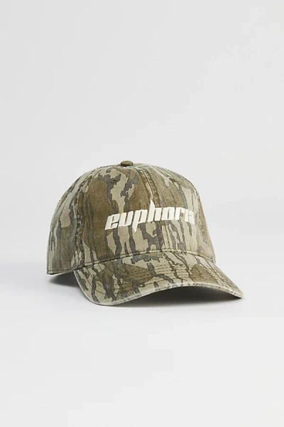Urban Outfitters Euphoria Camo Hat In Camo, Men's At  In Green