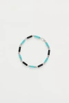 URBAN OUTFITTERS EVAN TURQUOISE BRACELET IN TURQUOISE, MEN'S AT URBAN OUTFITTERS