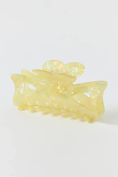 Urban Outfitters Everyday Claw Clip In Light Yellow, Women's At