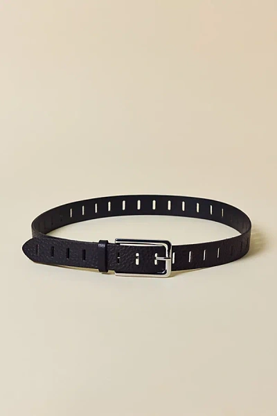 Urban Outfitters Everyday Leather Utility Belt In Black, Women's At