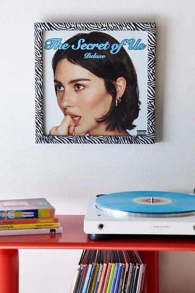 Urban Outfitters Fabric 12-inch Vinyl Album Frame In Zebra At