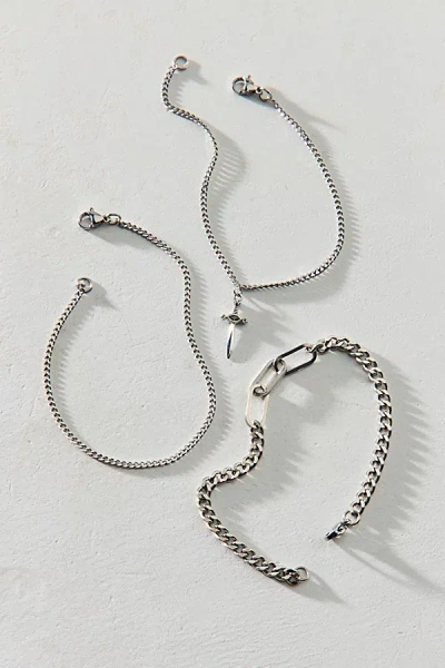 Urban Outfitters Fatale Waterproof Bracelet Set In Silver, Women's At