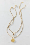 Urban Outfitters Fatale Waterproof Layering Necklace Set In Gold, Women's At