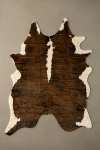 Urban Outfitters Faux Animal Hide Rug In Dark Brown At