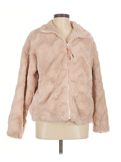 Pre-owned Urban Outfitters Faux Fur Jacket In Pink