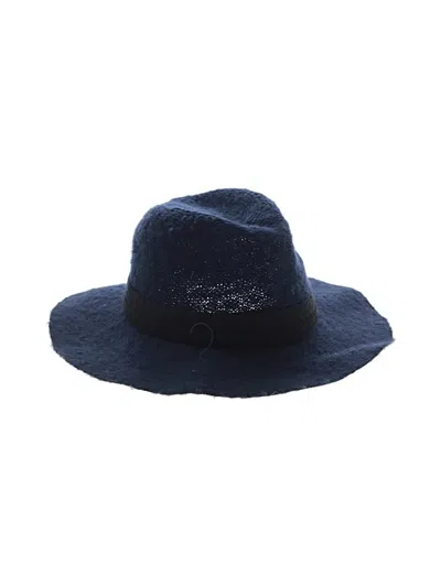 Pre-owned Urban Outfitters Fedora In Blue
