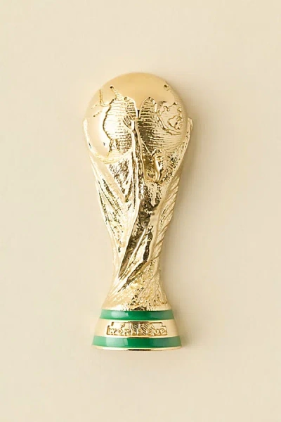 Urban Outfitters Fifa 2026 World Cup Replica Trophy Fridge Magnet In Gold At  In Red