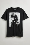 URBAN OUTFITTERS FIREMAN SILHOUETTE TEE IN BLACK, MEN'S AT URBAN OUTFITTERS