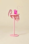 Urban Outfitters Flamingo Iron Drink Side Table In Pink At