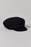 Urban Outfitters Fleece & Cord Conductor Hat In Black, Women's At  In Black
