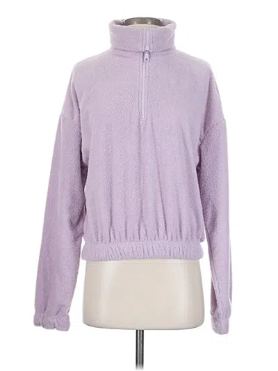 Pre-owned Urban Outfitters Fleece Jacket In Purple