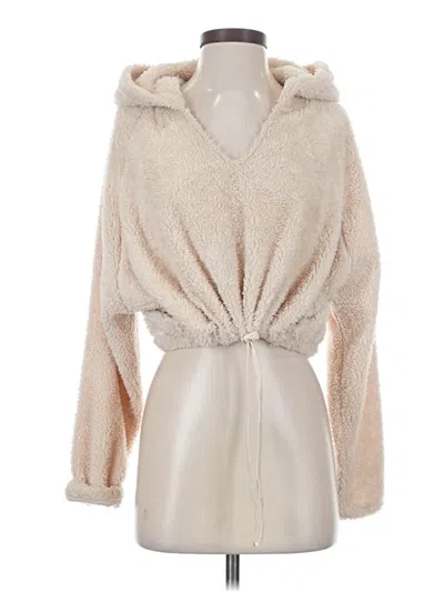 Pre-owned Urban Outfitters Fleece Jacket In Tan