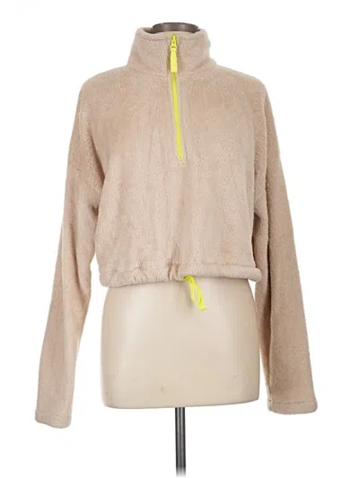 Pre-owned Urban Outfitters Fleece Jacket In Tan