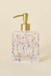 Urban Outfitters Flora Soap Dispenser In Lavender At  In Transparent