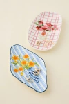 Urban Outfitters Floral Ceramic Trinket Tray In Assorted At