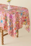 Urban Outfitters Floral Printed Tablecloth In Floral At  In Pink