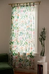 Urban Outfitters Flori Wildflower Pattern Window Panel In White At