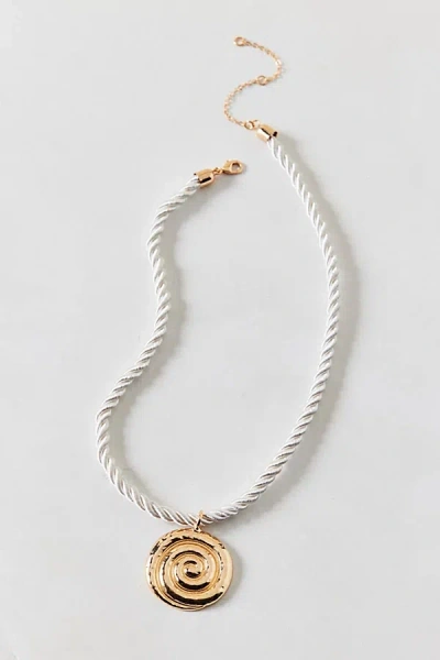 Urban Outfitters Florida Pendant Corded Necklace In Ivory, Women's At  In Multi