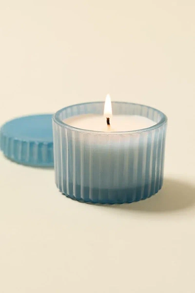 Urban Outfitters Fluted Femme Lidded 2 oz Scented Candle In Clean Mist At