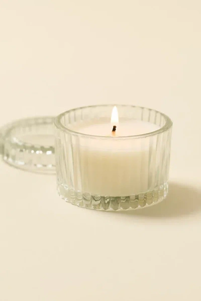 Urban Outfitters Fluted Femme Lidded 2 oz Scented Candle In Glowing Aura At