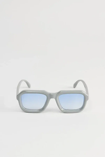 Urban Outfitters Flynn Square Sunglasses In Blue, Men's At