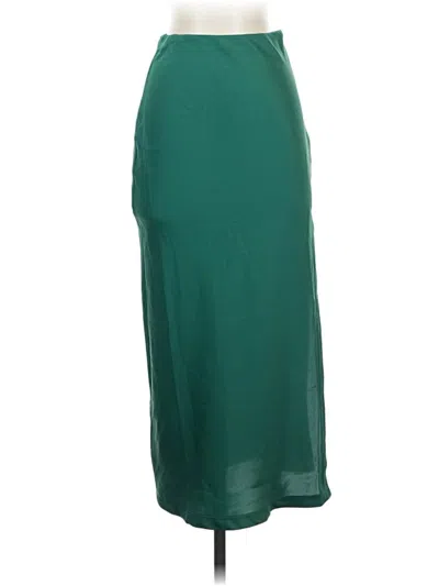 Pre-owned Urban Outfitters Formal Skirt In Green
