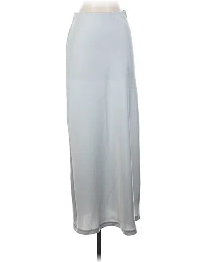 Pre-owned Urban Outfitters Formal Skirt In Silver