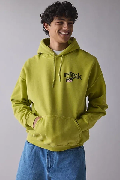 Urban Outfitters Freak Graphic Hoodie Sweatshirt In Green, Men's At