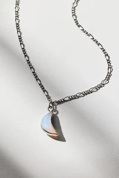 Urban Outfitters Freya Delicate Pendant Necklace In Silver, Women's At