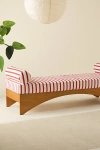 Urban Outfitters Freya Striped Rohini Daybed Cushion In Red At